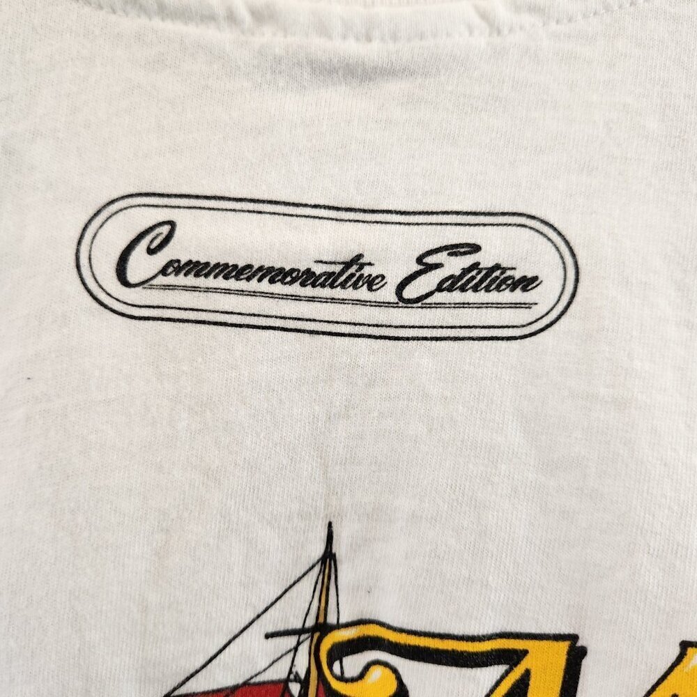 1992 Queen Mary Long Beach T-Shirt Audience with the Queen Hanes Mens Size Med - Picture 8 of 13